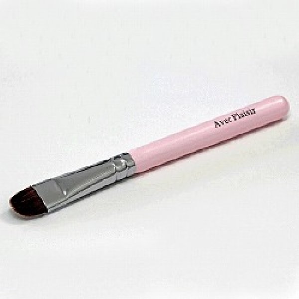 画像1: 熊野化粧筆　シャドウブラシ　(ピンク軸） (1)